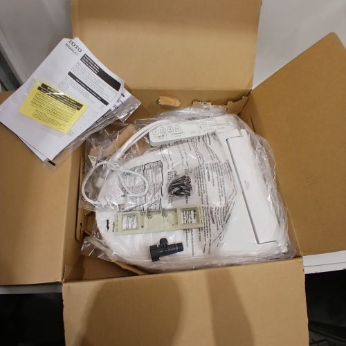TOTO WASHLET ELECTRIC BIDET TOILET SEAT WITH HEAT FUNCTIONS - ROUND - WHITE (MODEL: SW3023#01) image 3
