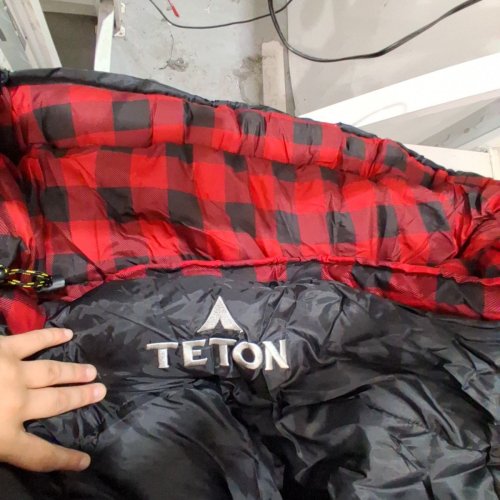 TETON SPORTS CELSIUS 0*F SLEEPING BAG - XXL - BLACK image 3