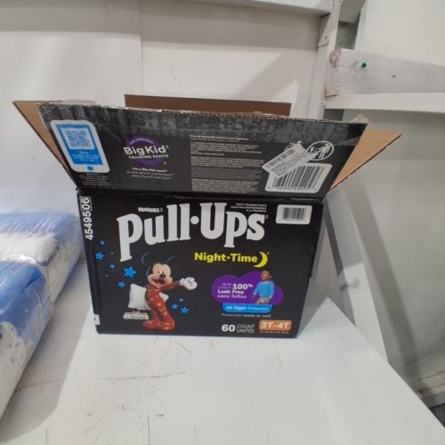 60PK BOYS PULL UPS NIGHT-TIME POTTY TRAINING PANTS - 3T-4T image 3