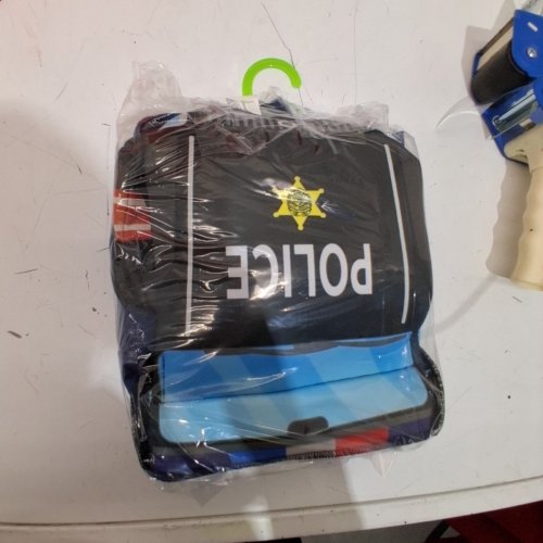 POLICE CAR RIDE-ALONG COSTUME SET - 3T-4T - BLUE / BLACK (STYLE:WM28064683-525) image 4