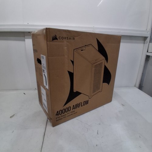 CORSAIR 4000D AIRFLOW TEMPERED GLASS MID-TOWER PC CASE *CASE ONLY* - BLACK (MODEL: CC-9011200-WW) image 3