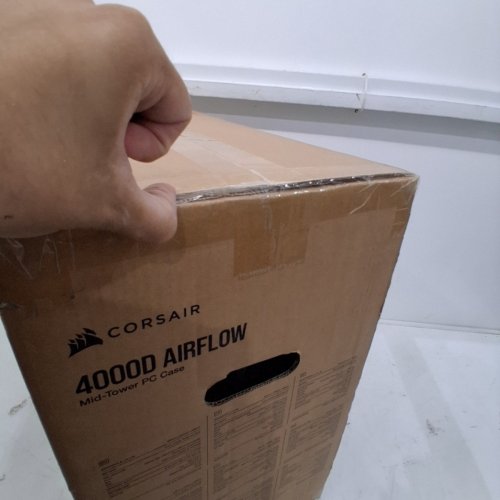 CORSAIR 4000D AIRFLOW TEMPERED GLASS MID-TOWER PC CASE *CASE ONLY* - BLACK (MODEL: CC-9011200-WW) image 5