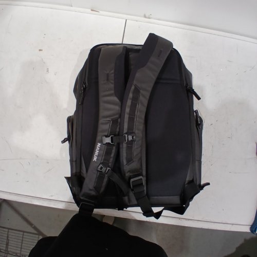 NANUK WATER RESISTANT EXPANDABLE CARRY-ON TRAVEL LAPTOP BACKPACK - 26L - BLACK (MODEL: N-EDC) image 3