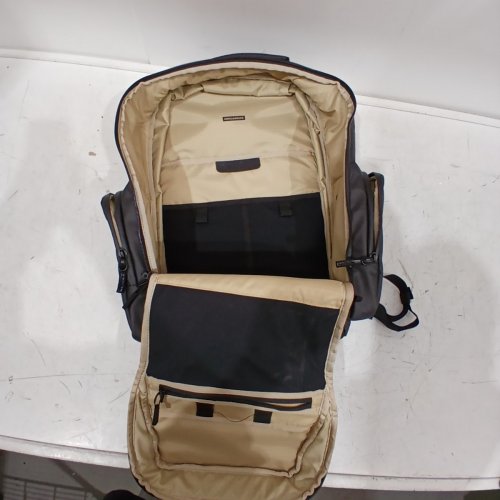 NANUK WATER RESISTANT EXPANDABLE CARRY-ON TRAVEL LAPTOP BACKPACK - 26L - BLACK (MODEL: N-EDC) image 4