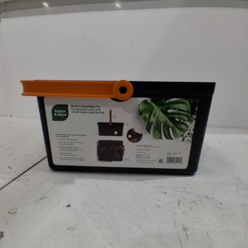 FISKARS GARDENING TOOL CADDY 12.26" X 13.86" - BLACK AND ORANGE image 2