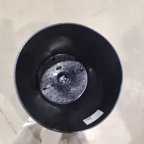 TIERRA VERDE FLORENCIA LARGE ROUND PLANTER - 79L - 21" X 20" - BLACK (MODEL: MT5100591CM) image 3