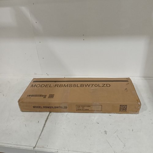 5-TIER ADJUSTABLE STORAGE SHELF RACK - 30" X 12" X 60" - BLACK/BROWN (MODEL: RBMS5LBW70LZD) image 5