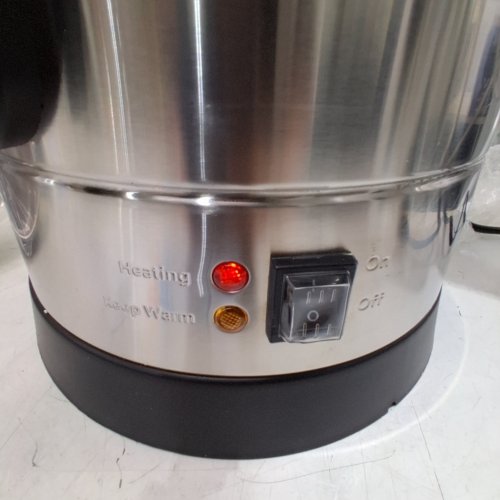GARVEEHOME COMMERICAL COFFEE MAKER/URN - 120 CUPS 18 L/4.8 GAL - STAINLESS STEEL /BLACK - (MODEL:PHO_0X3N9WDG) image 2