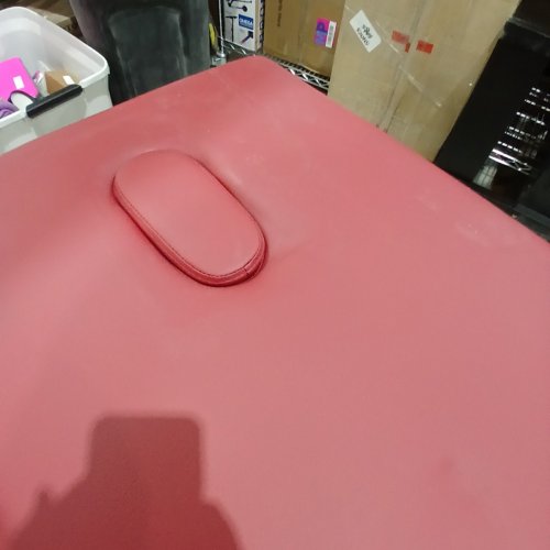 BESTMASSAGE PORTABLE MASSAGE TABLE WITH CARRY BAG - RED (MODEL: MT-U1) image 3