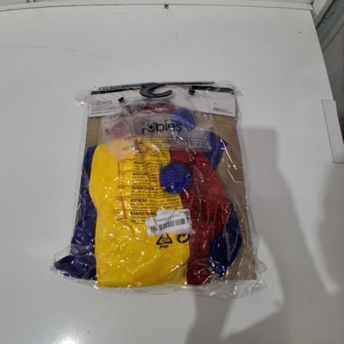 2PC MEN'S RUBIES COSTUME HAUNTED HOUSE COLLECTION CLOWN - STANDARD 36-38 - RED/YELLOW (STYLE: 55023) image 3