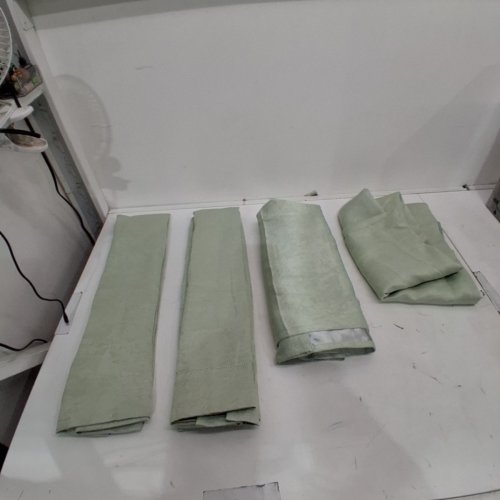 (4 PANEL) MAINSTAYS BLACKOUT ROD POCKET PANEL SET - 28" X 84" - SAGE GREEN image 3