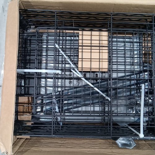 5-TIER FREESTANDING METAL WIRE CLOTHING RACK WITH OXFORD FABRIC COVER (MODEL: USGC5LTBCV) image 3