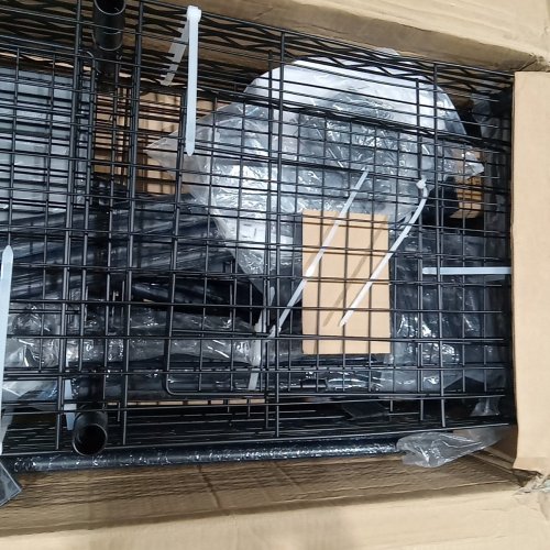 5-TIER FREESTANDING METAL WIRE CLOTHING RACK WITH OXFORD FABRIC COVER (MODEL: USGC5LTBCV) image 4