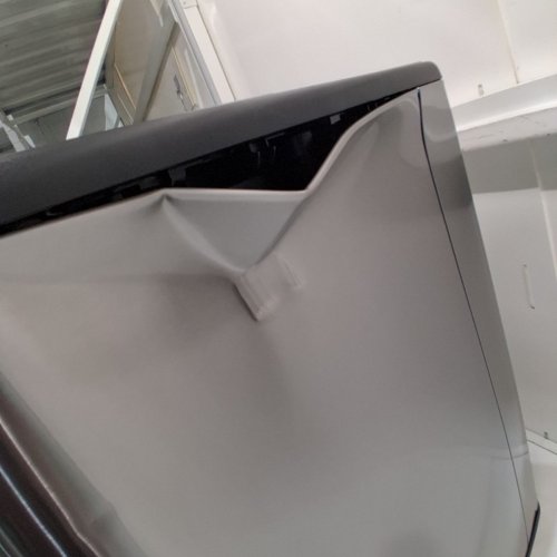 FDW RECTANGULAR STEP TRASH CAN WITH INNER BUCKETS AND HINGED LIDS - 60L (2X30L) - STAINLESS STEEL (MODEL: TC-ST7960-SS) image 3