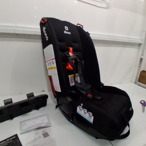 DIONO RADIAN 3R 3-IN-1 CONVERTIBLE REAR/FORWARD FACING CAR SEAT FOR UPTO 10 YEARS - 120LBS CAP - JET BLACK (MODEL: 50620-NA-01) image 5