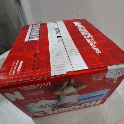 144PK HUGGIES LITTLE SNUGGLERS DIAPERS - SIZE NEWBORN image 4