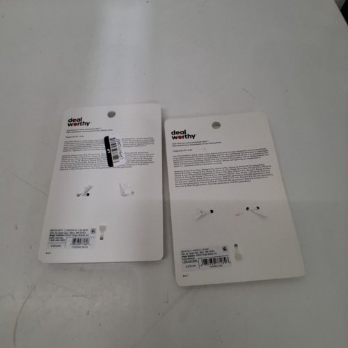 2 DEALWORTHY USB-A TO LIGHTNING CHARGING CABLES - 3FT - WHITE image 3