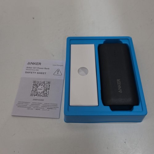 ANKER 321 POWER BANK, POCKET-SIZED & TRAVEL READY POWERCORE 5K PORTABLE CHARGER - BLACK (MODEL: A1112H11-1) image 2