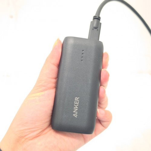 ANKER 321 POWER BANK, POCKET-SIZED & TRAVEL READY POWERCORE 5K PORTABLE CHARGER - BLACK (MODEL: A1112H11-1) image 4