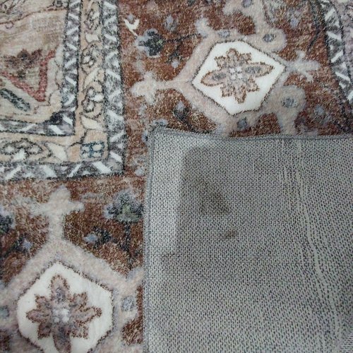 OPPODREAM SOFT NON-SLIP WASHABLE FAUX CASHMERE AREA RUG - 10FT X 14FT - BROWN image 3