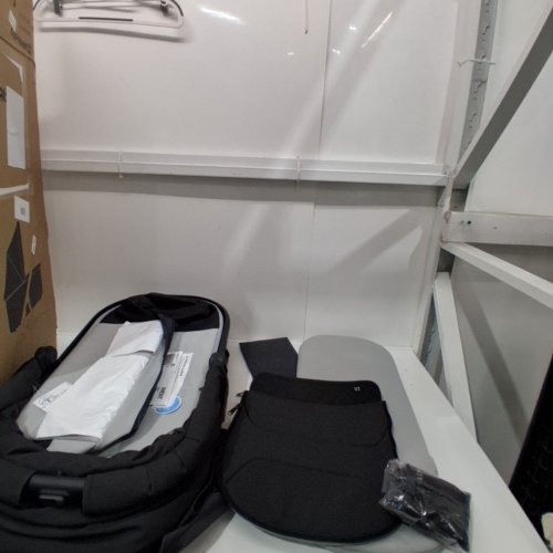 UPPABABY JAKE BASSINET V3 WITH SHEET AND BUG - COMPATIBLE WITH VISTA, CRUZ, RIDGE STROLLERS - 20LBS MAX - CHARCOAL BLACK - (MODEL: 0903-BAS-NA-JKE) image 2
