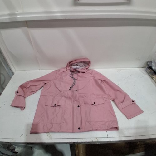 WOMEN'S JAMICY SOLID WATERPROOF OUTDOOR JACKET - EXTRA LARGE - PINK (STYLE : 04612447996035) image 2