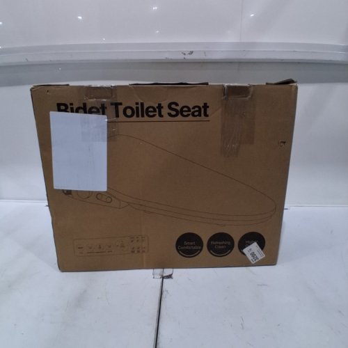 LXLU BIDET TOILET SEAT WITH SLOW CLOSE LID, HEAT, AND REMOTE - WHITE (MODEL: RF001) image 6