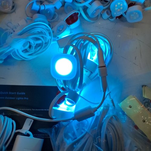 GOVEE SMART RGBIC PERMANENT WATERPROOF OUTDOOR LIGHTS - 100FT - MULTICOLOR/WHITE (MODEL: H706A) image 2