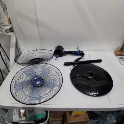 WESTINGHOUSE ADJUSTABLE HEIGHT OSCILLATING PEDESTAL FAN - 16" - BLACK (MODEL: WSFSB1601BL) image 3