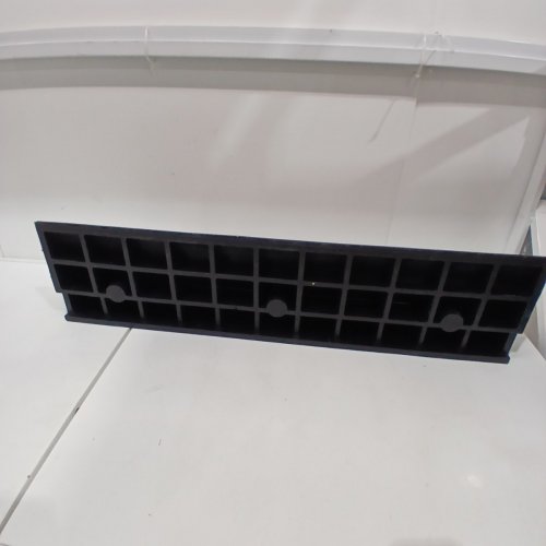 HEAVY DUTY RISE RUBBER SIDEWALK CURB DRIVEWAY RAMP - 39" X 10" X 4" - 22000LBS CAP - BLACK image 4