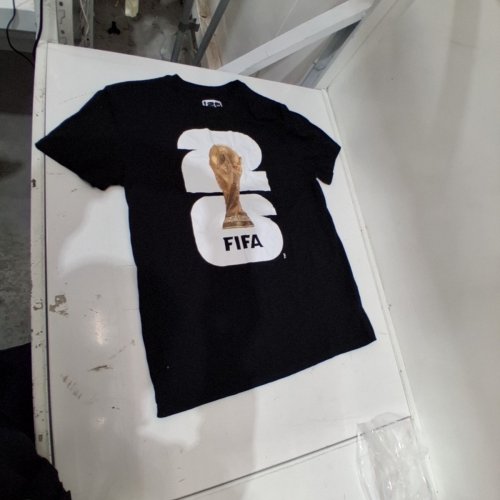 FIFA WORLD CUP TROPHY GRAPHIC T-SHIRT - MEDIUM - BLACK (STYLE: M039QFF) image 2