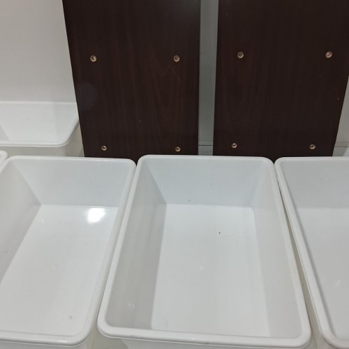 HUMBLE CREW INSPIRE TOY ORGANIZER WITH SHELF AND 9 STORAGE BINS - BROWN (MODEL: WO463) image 5