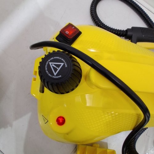 KROQO STEAM CLEANER MOP - 16.4FT POWER CORD - 51OZ - DEEP YELLOW/BLACK (MODEL: SW618) image 2