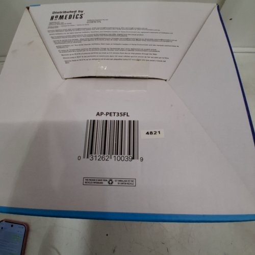 HOMEDICS TOTALCLEAN PETRPLUS HEPA-TYPE REPLACEMENT AIR PURIFIER FILTER (MODEL: AP-PET35FL) image 2