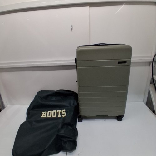 ROOTS TRAVEL COLLECTION HARDSIDE LUGGAGE WITH SPINNER WHEELS & TSA LOCK - 28" - SAGE GREEN (MODEL: RO10178) image 2