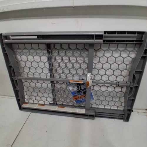 GRAY EXPANDABLE PLASTIC SAFETY GATE - GREY (0723 DS) image 4
