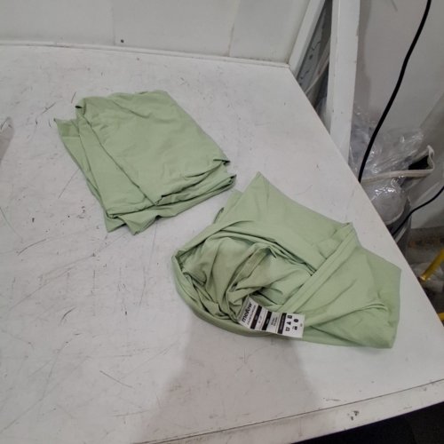 2PK MELLOW COOLING PILLOWCASE - 20" X 27" - GREEN image 2