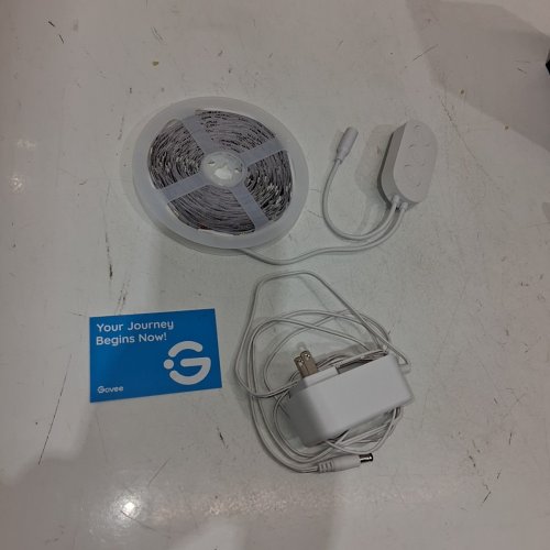 GOVEE RGBIC SMART LED STRIP LIGHTS - WORKS WITH GOOGLE AND ALEXA - 32FT - (MODEL: H618C) image 3