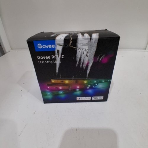 GOVEE RGBIC SMART LED STRIP LIGHTS - WORKS WITH GOOGLE AND ALEXA - 32FT - (MODEL: H618C) image 4
