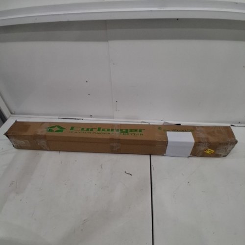 CURLONGER CORDLESS ZEBRA ROLLER BLIND - 37" X 72" - WHITE image 3