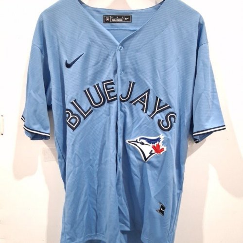 TORONTO BLUE JAYS REPLICA BO BICHETTE #11 BASEBALL JERSEY - MEDIUM - BLUE image 4