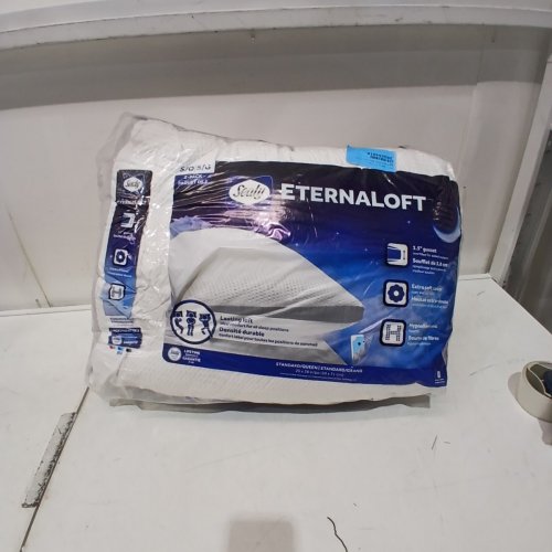 2PK SEALY ETERNALOFT PILLOWS - STANDARD/QUEEN - WHITE image 4