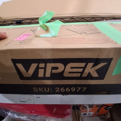 VIPEK V1 4-TIER GARNMENT RACK - BLACK (MODEL: 266977) image 2