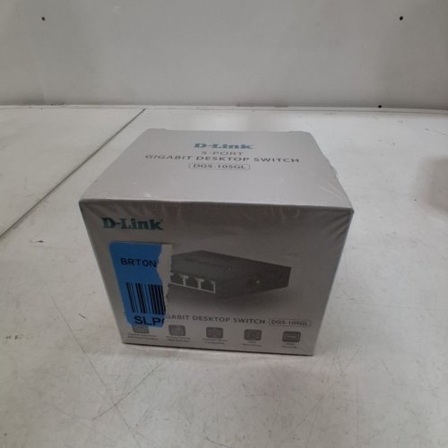 D-LINK 5 PORT GIGABIT ETHERNET UNMANAGED METAL DESKTOP SWITCH - BLACK (MODEL : DGS-105GL) image 2