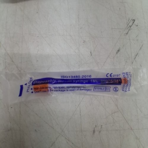100PK DISPOSABLE INSULIN SYRINGE - 1ML - 31G*5/16" image 2