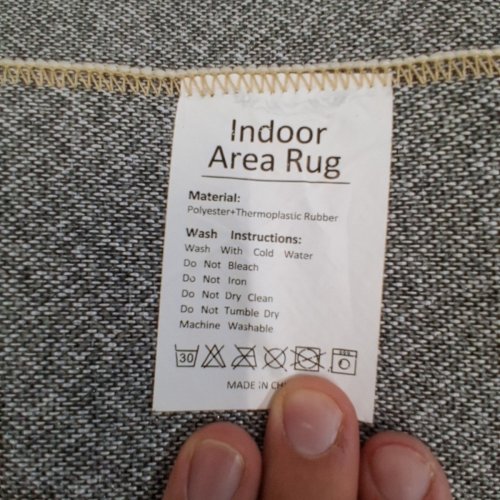 VINTAGE LOW PILE FLORAL PATTERNED AREA RUG - 10FT X 8FT - BEIGE/GRAY image 4