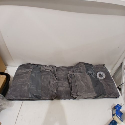 INTEX DURA-BEAM SERIES INFLATABLE PULL-OUT SOFA *NO PUMP* - 80" X 91" X 26" - 440LBS CAPACITY - GREY (MODEL: 66552EP) image 2