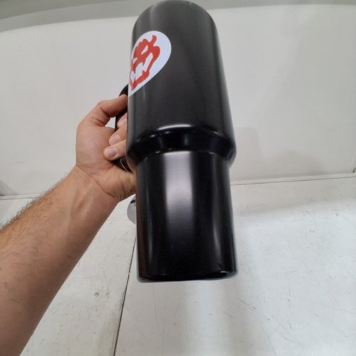 NINTENDO SUPER MARIO STAINLESS STEEL BOWSER TUMBLER - 40OZ - BLACK image 4