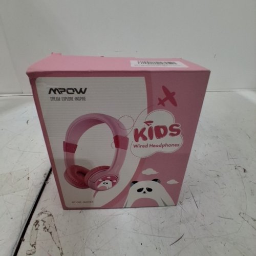 MPOW KID'S WIRED OVER EAR HEADPHONES - 3.5MM JACK - PINK (MODEL: MPBH178AP) image 3