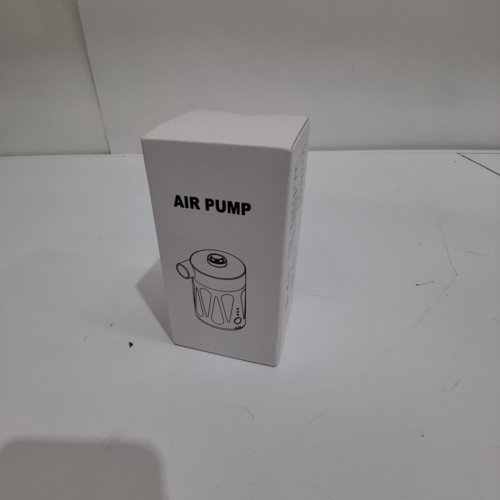 PORTABLE RECHARGEABLE AIR PUMP WITH 3 NOZZLES - 3000MAH - BLACK (MODEL: AP400) image 2